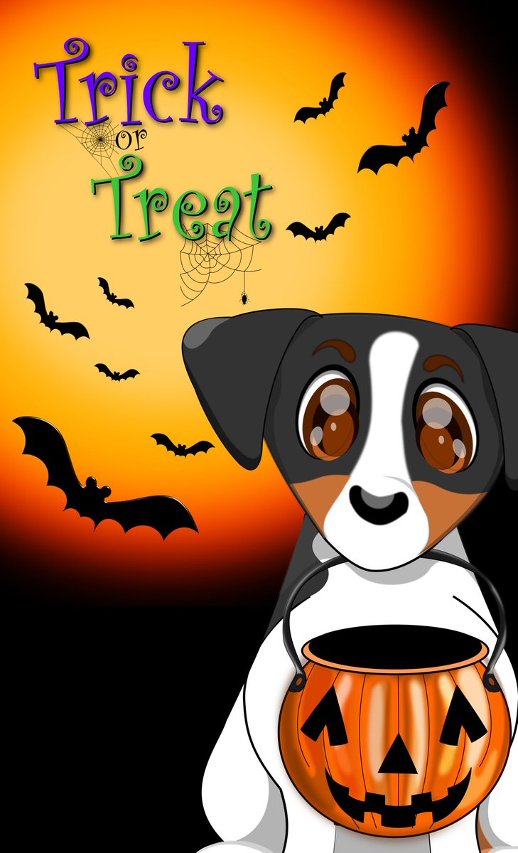 Zuma the Dog® some free Halloween
