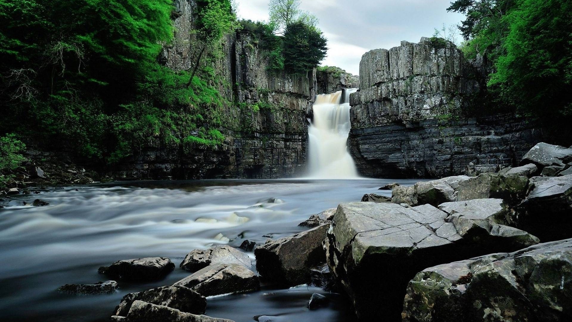 HD Wallpaper for theme: waterfall HD wallpaper, background