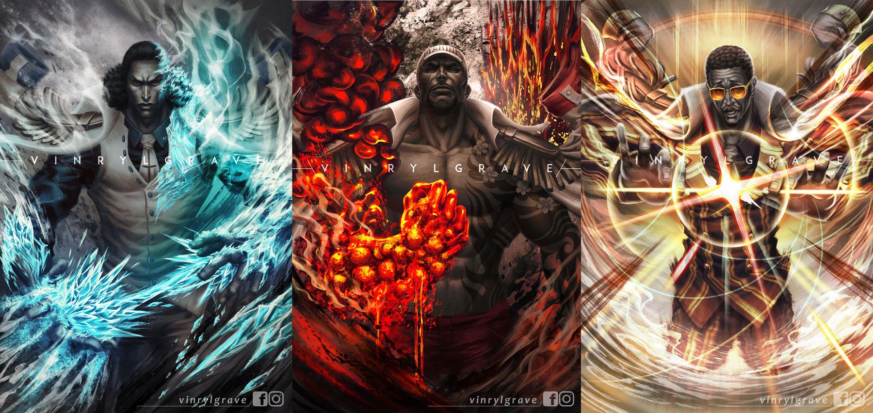 Admirals One Piece Wallpapers Wallpaper Cave