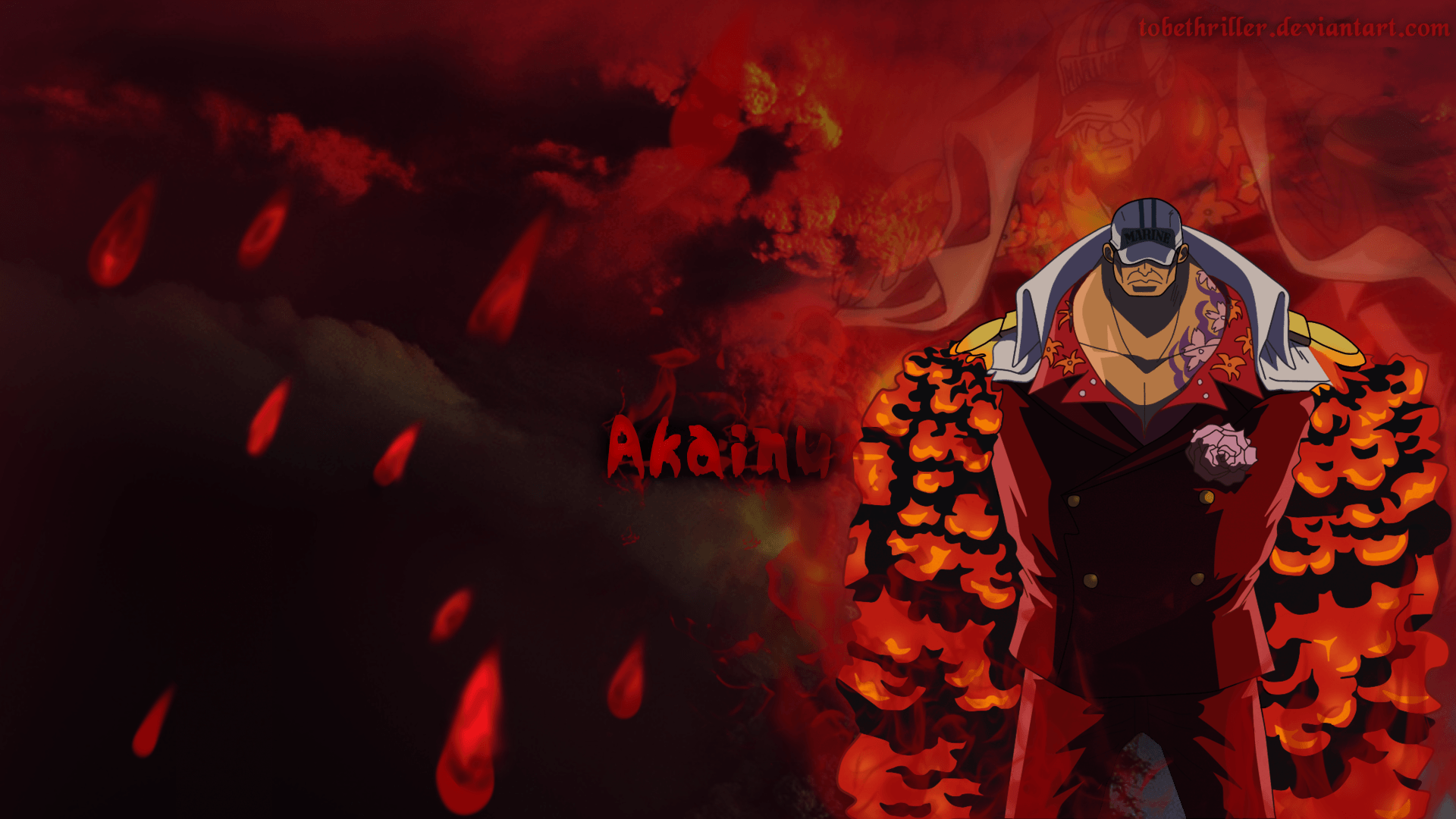 One Piece Akainu Wallpaper