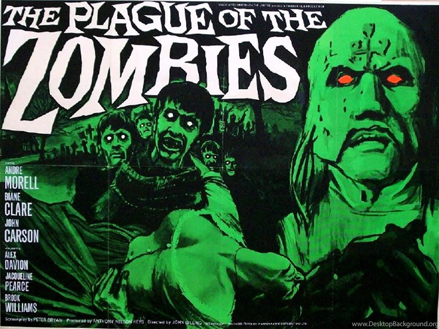 Vintage Horror Movie Posters Wallpaper Desktop Background