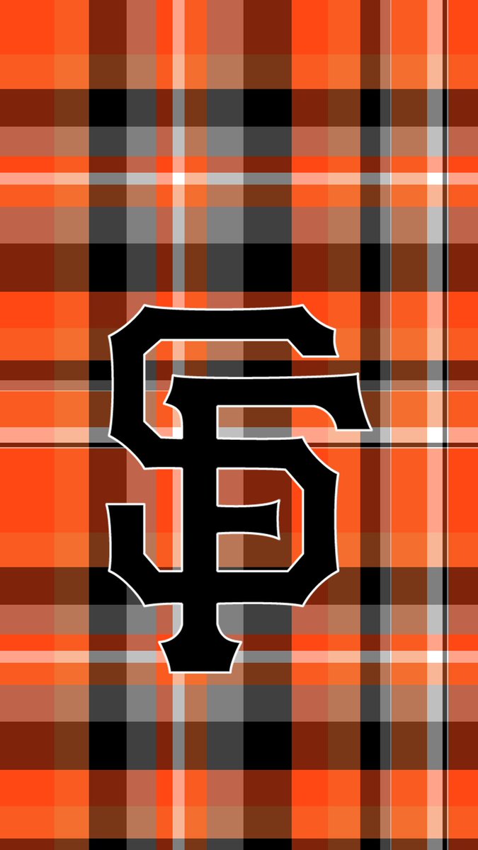 SFGiants (plaid!) wallpaper are in. You're welcome for the upgrade. #WallpaperWednesday. #SFGiants