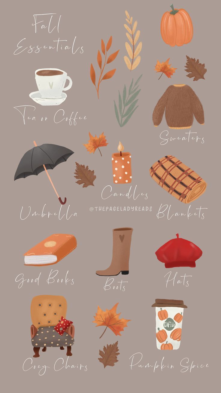 Fall Wallpaper IG: Best Pins ? #Fall #thepageladyreads # Wallpaper #Autumn Aesthetic #Teenager P. Fall wallpaper, Autumn aesthetic, Autumn cozy