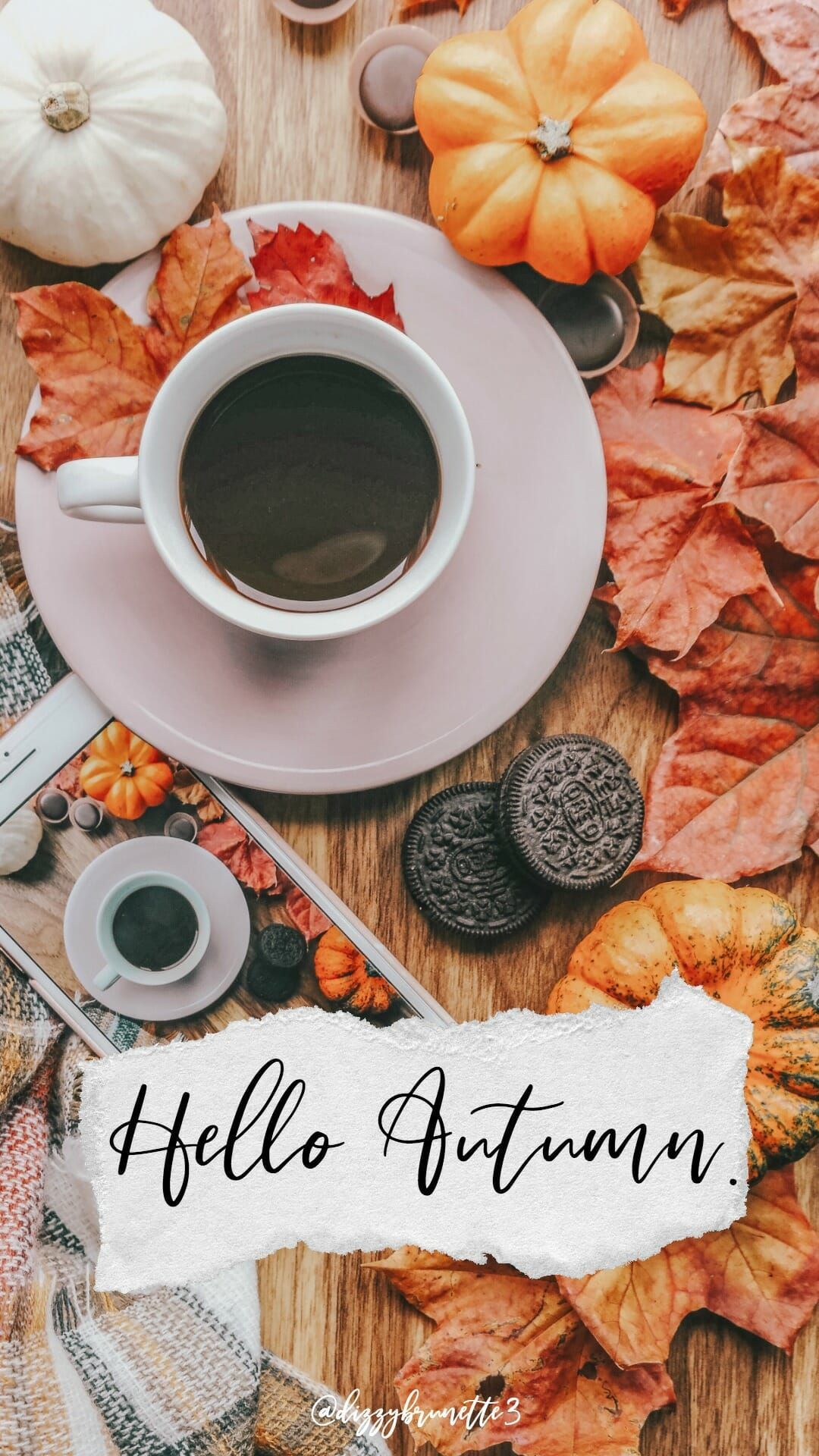 Fall Coffee Wallpaper