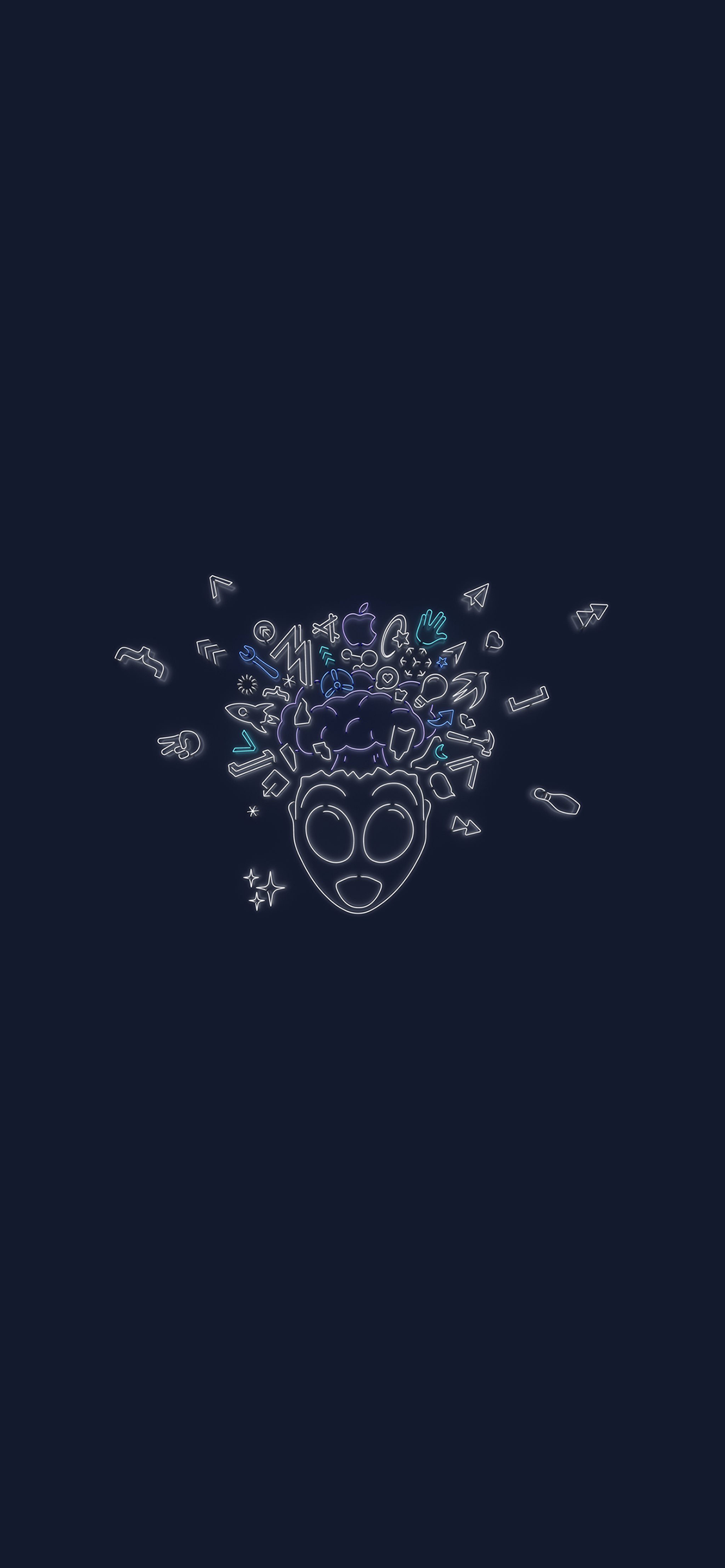 Download The WWDC 2019 Dark Mode Themed Wallpaper For iPhone, iPad