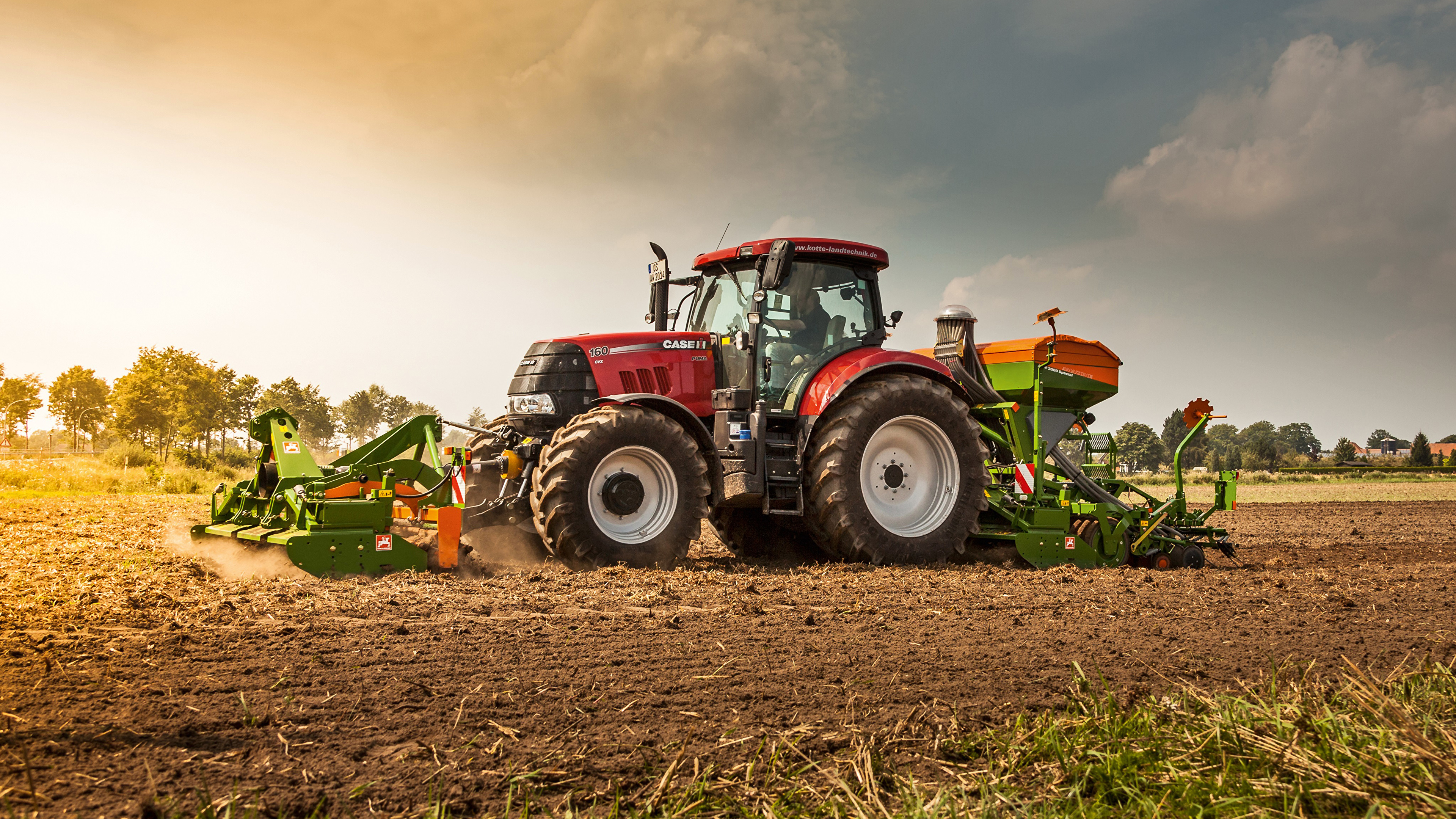 Wallpaper Agricultural Machinery Tractor 2010 15 Case IH 3840x2160
