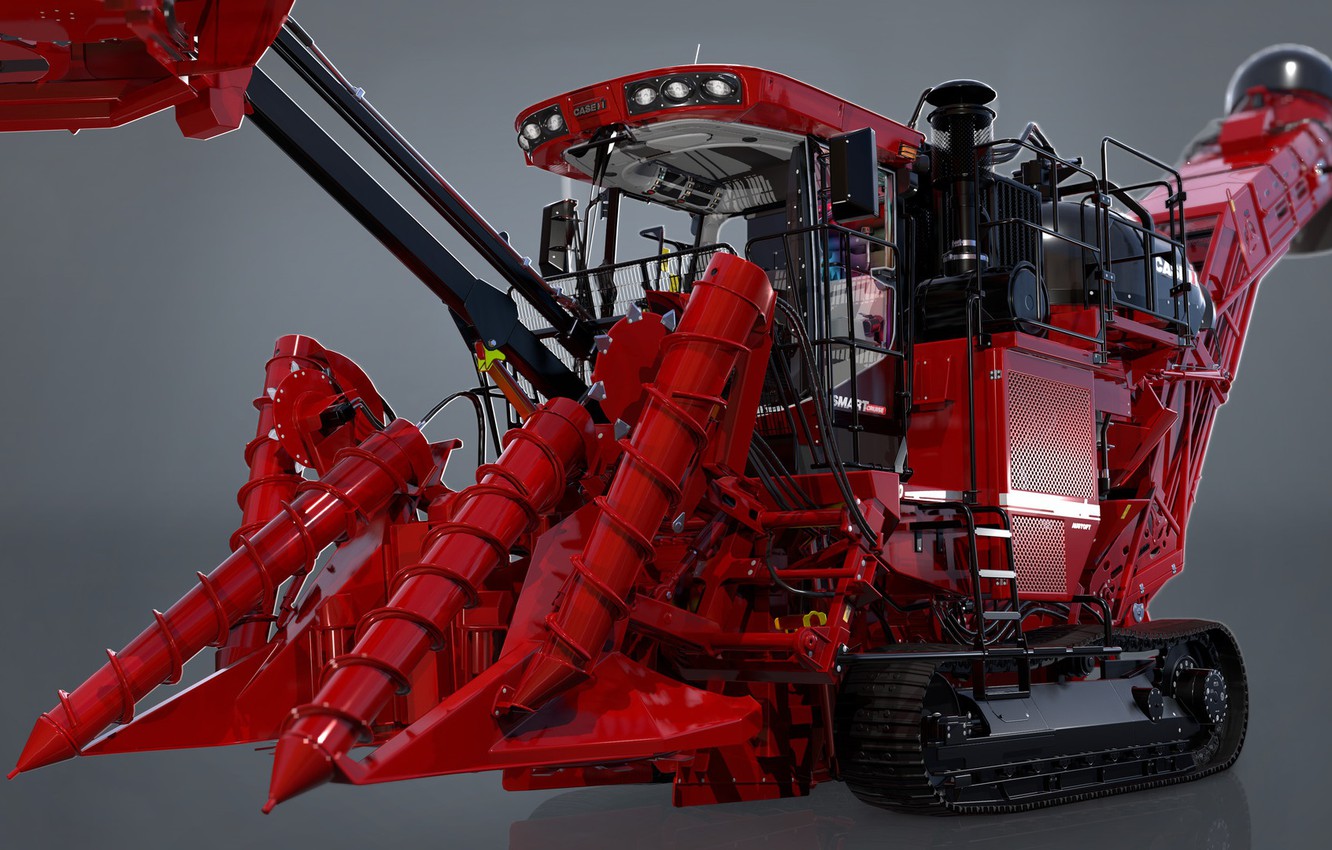 Photo Wallpaper Tractor, Case Ih A8800, Farming Simulator