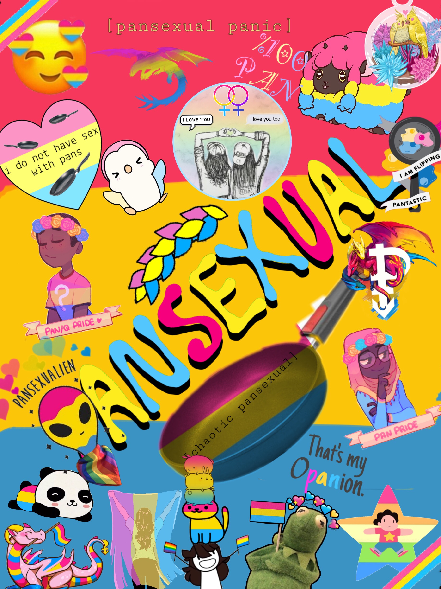 pansexual pride Image by Trash Pan Duh