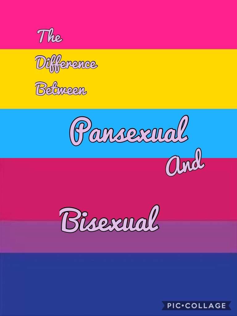 The Difference Between Pansexual and Bisexual. Girls Amino