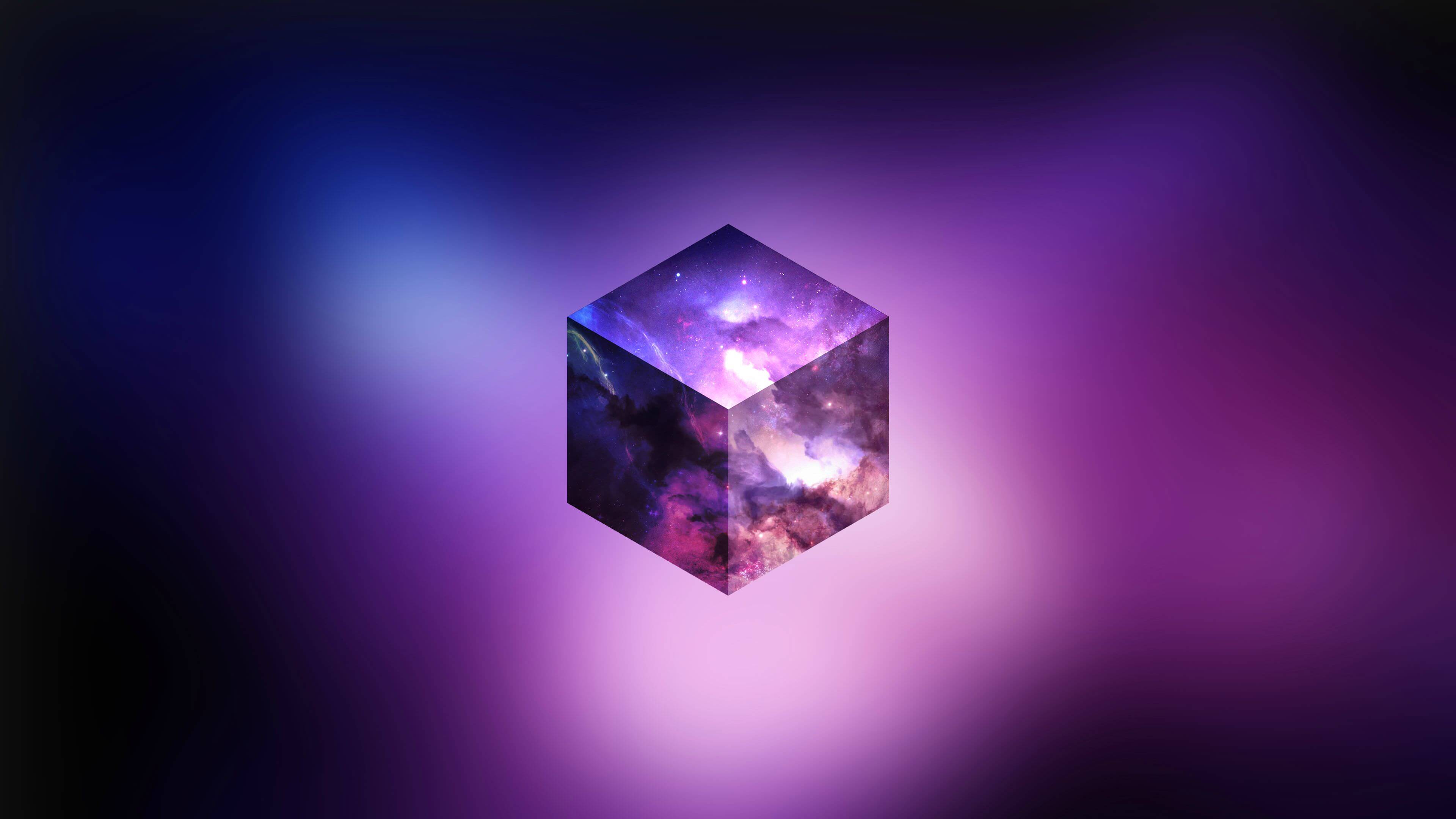 Cosmic Cube 4K wallpaper