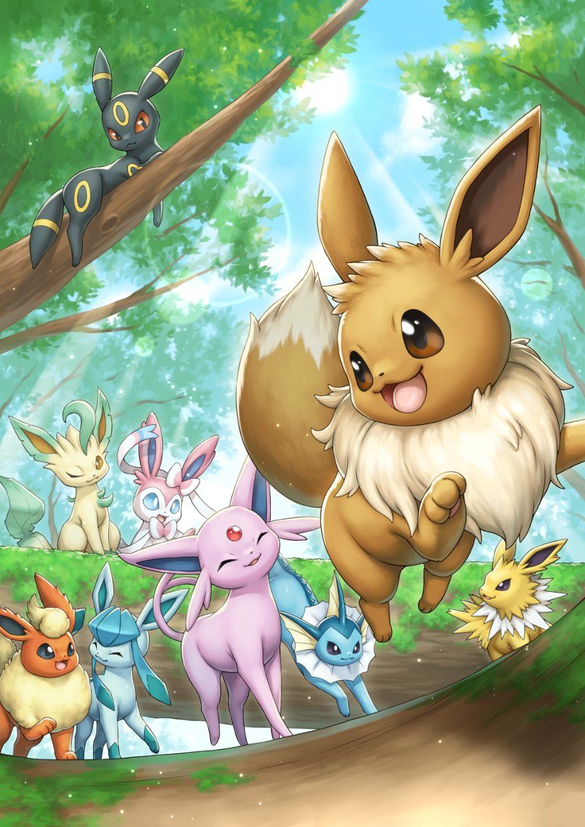 Imagen. Pokemon eeveelutions, Cute pokemon wallpaper, Pokemon eevee