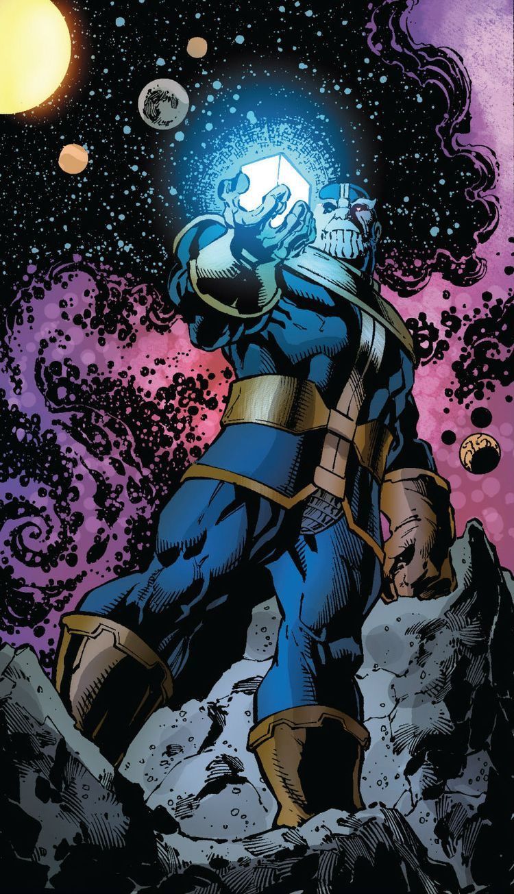 Dormammu vs Thanos with Cosmic Cube