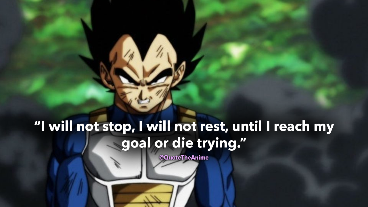 Best Vegeta Quotes (Inspring, Savage & FUNNY) (2019). QTA. Anime quotes inspirational, Dbz quotes, Warrior quotes