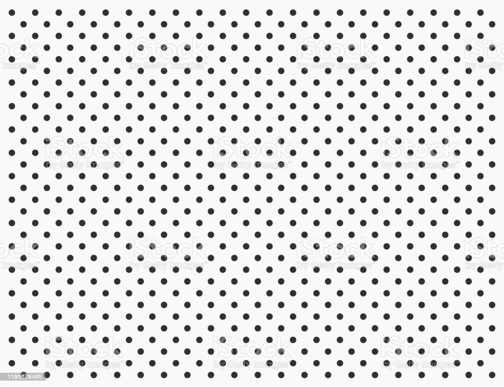 Seamless Polka Black Dot Background Point Texture Pattern Wallpaper Abstract Geometric Circle Shape Backdrop Vector Illustration Image Isolated On White Background Stock Illustration Image Now
