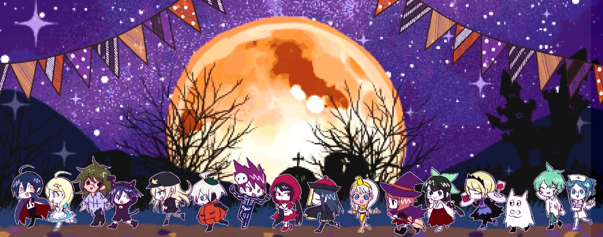 Halloween. Halloween wallpaper, Danganronpa, Future wallpaper