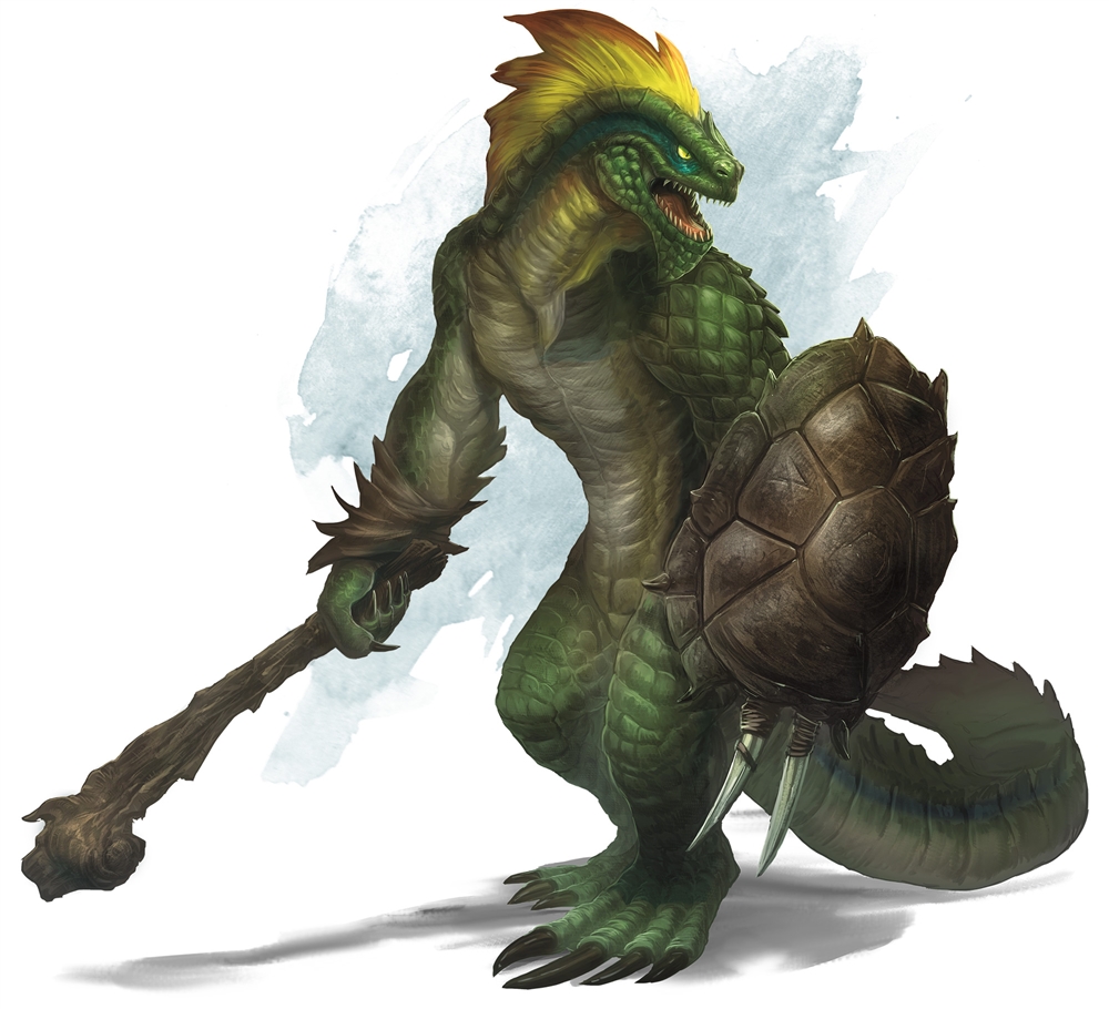 Lizardfolk. Dungeons & Dragons Fifth Edition