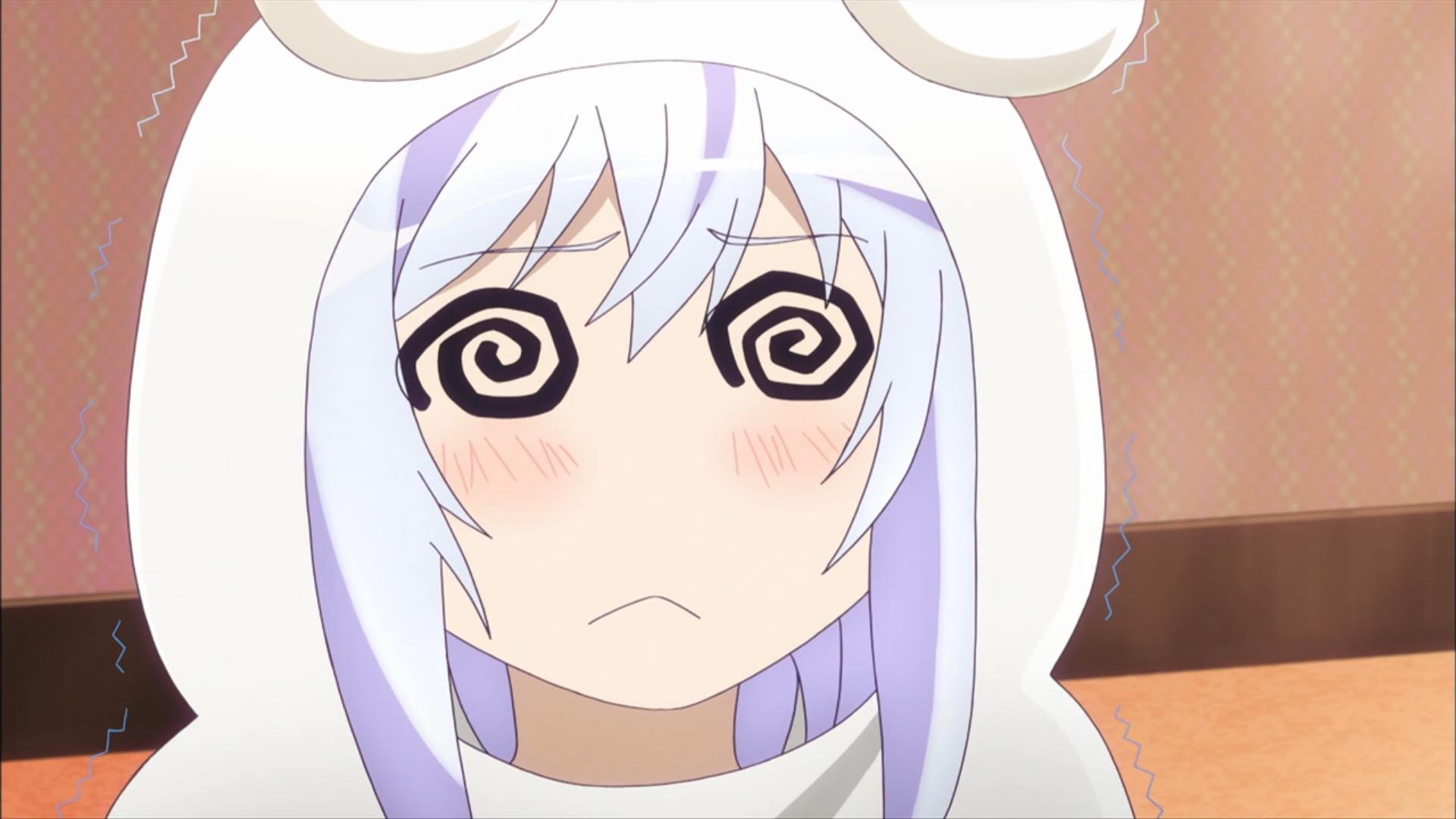 Confused scared anime girl Meme Generator