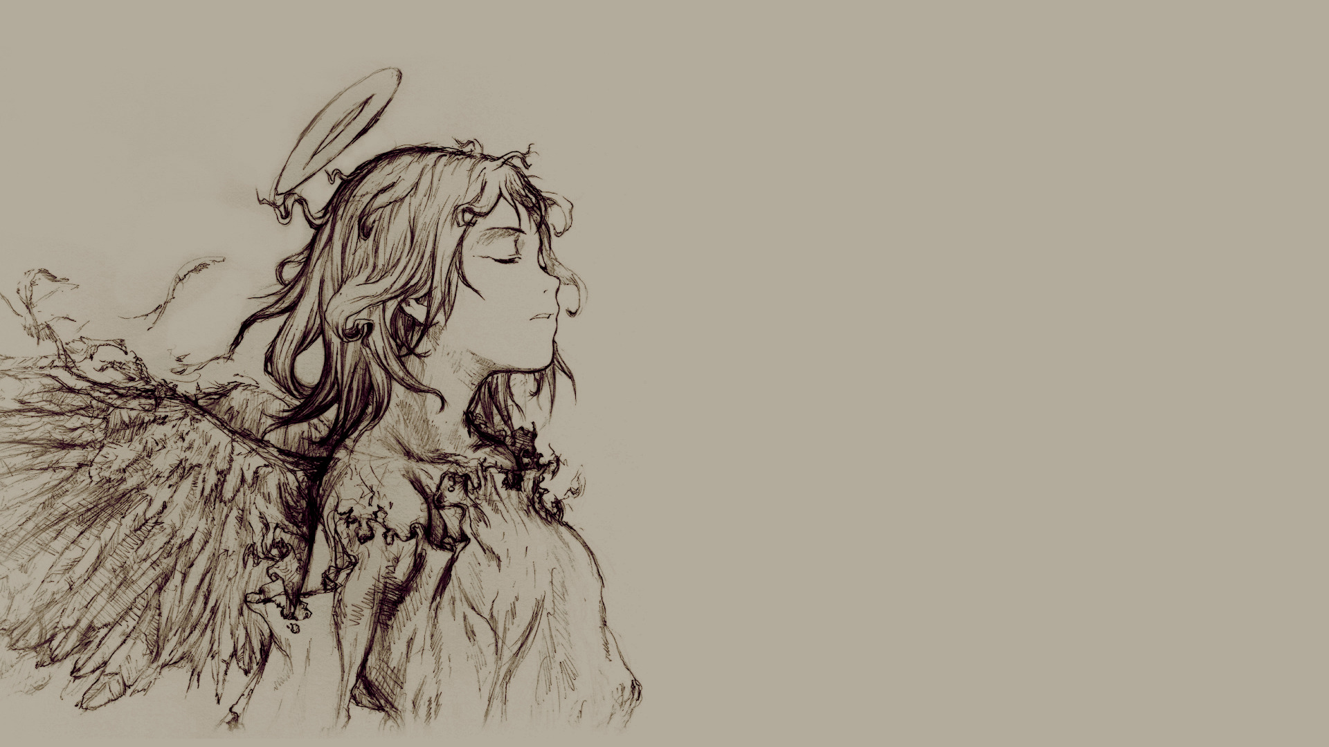 Haibane Renmei, Rakka Wallpaper HD / Desktop and Mobile Background