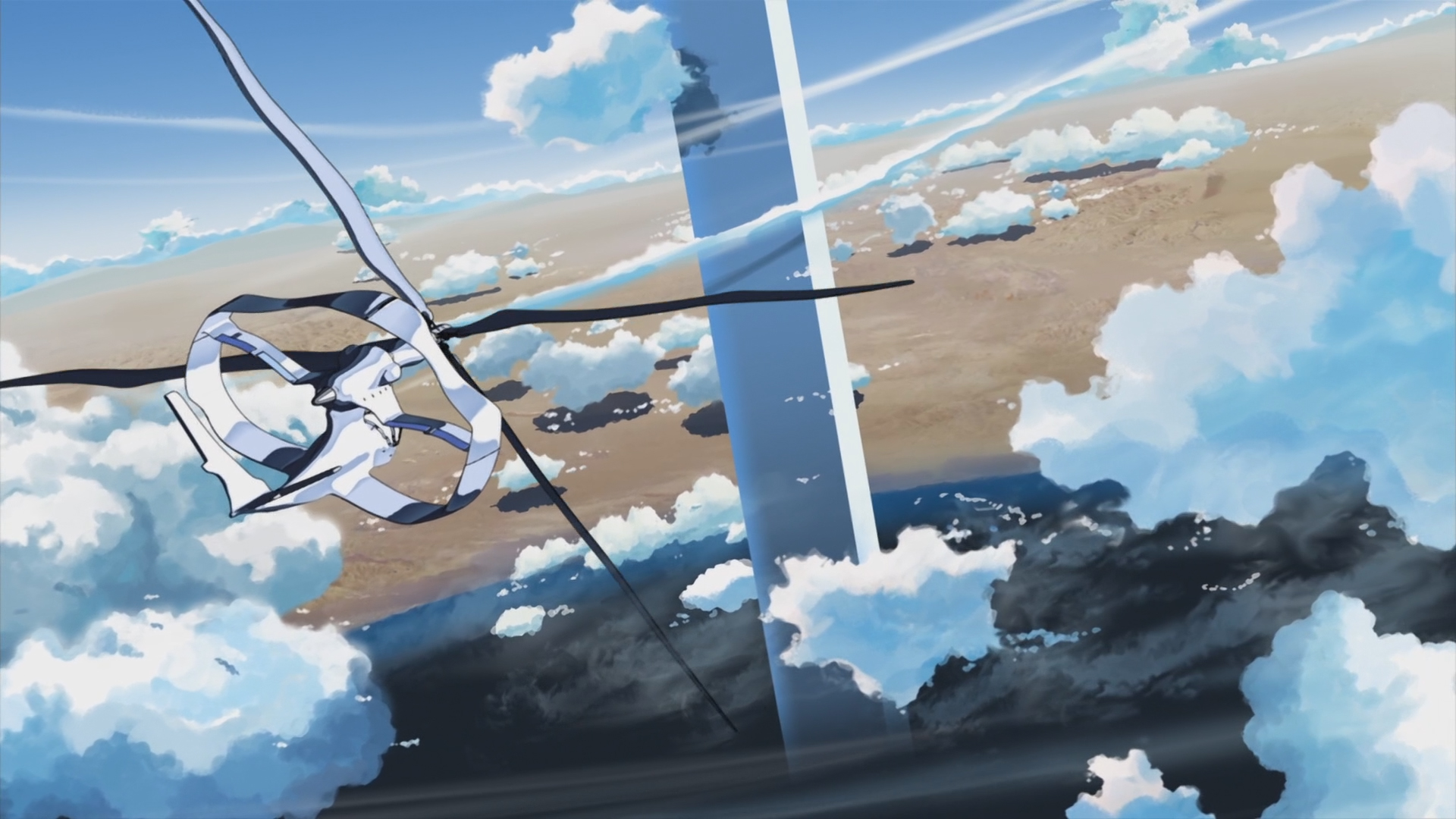 aircraft, Makoto Shinkai, vehicles, anime, The Place Promised in Our Early Days Wallpaper / WallpaperJam.com