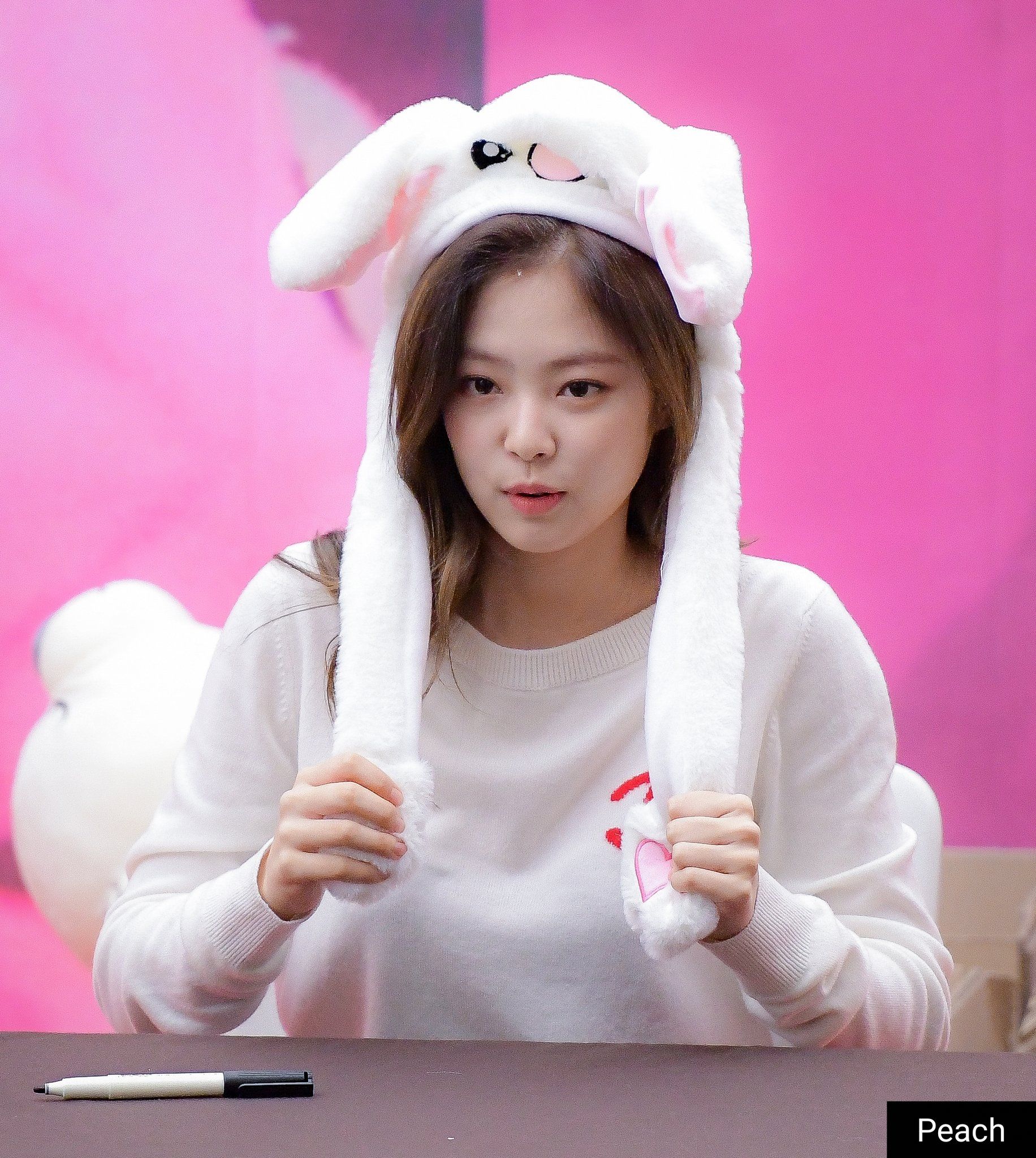 Bunny hat ideas. bunny hat, bunny, korean gift