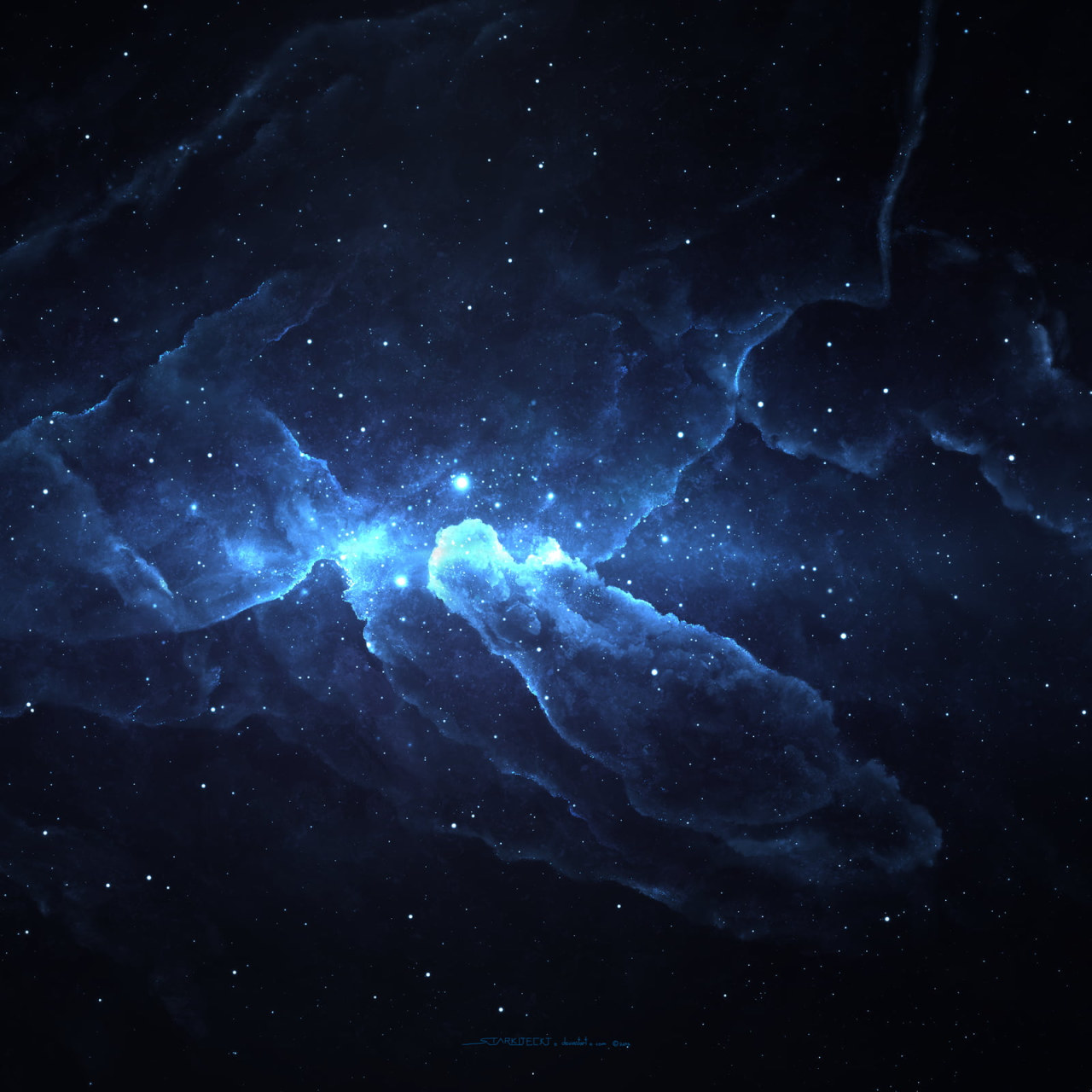 Blue Nebula Wallpapers - Wallpaper Cave