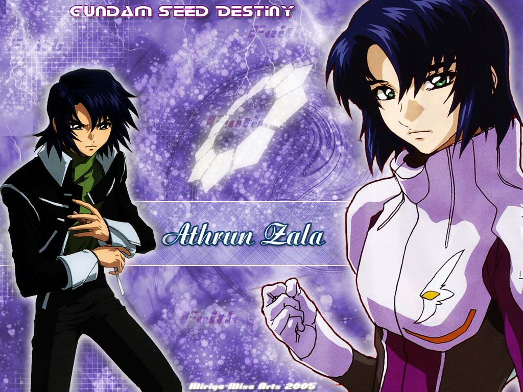 Mobile Suit Gundam SEED Destiny Wallpaper: Athrun Zala