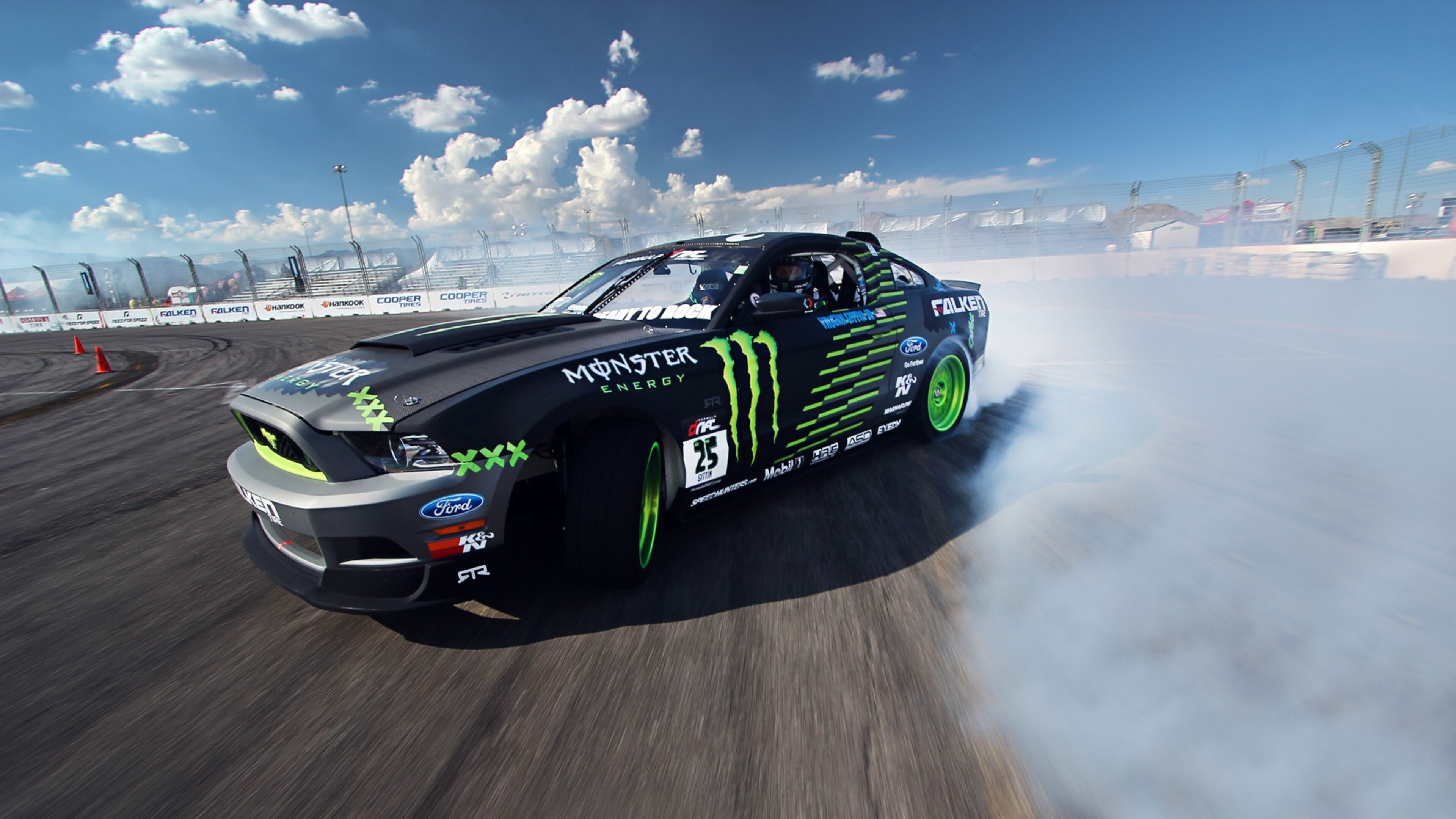 Ford Mustang Monster Car Drift 4k HD 4k Wallpaper, Image, Background, Photo and Picture