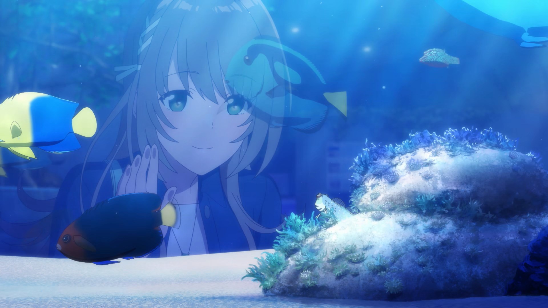Aquatope of White Sand Episode 1: Search for the Self in the Sea. The Yuri Empire