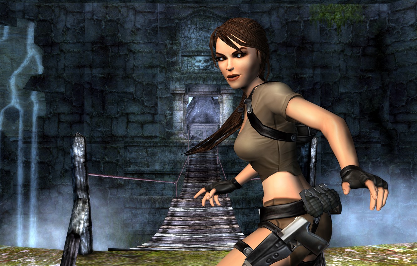 Wallpaper Tomb Raider, Lara Croft, Tomb Raider Legend image for desktop, section игры