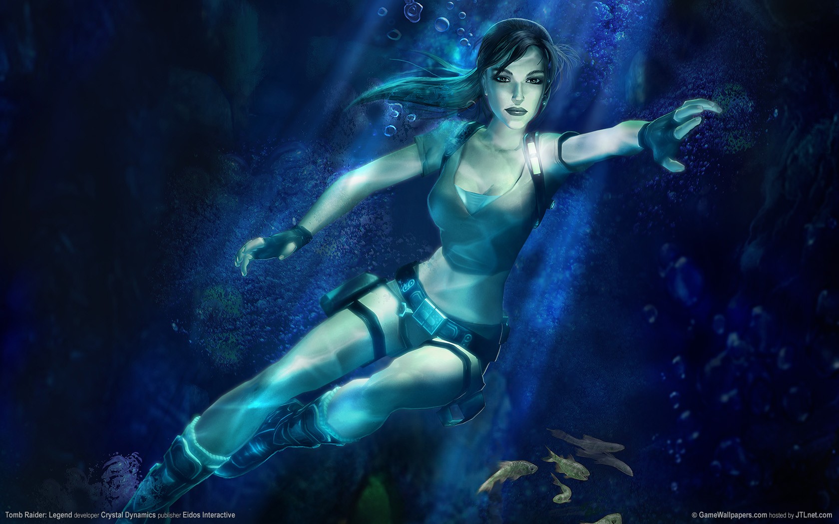 Desktop Wallpaper Tomb Raider Tomb Raider Legend Lara Croft Games