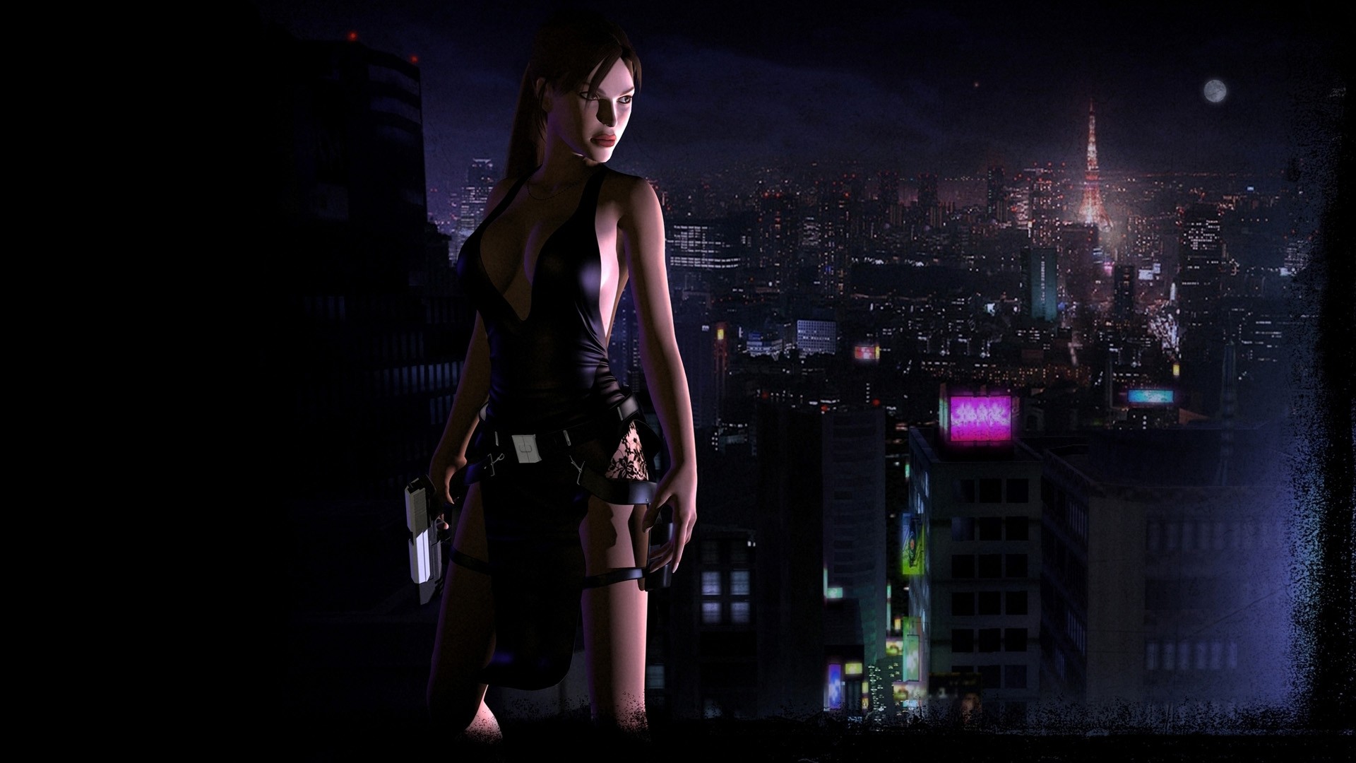 Wallpaper, women, night, fashion, Lara Croft, Tomb Raider, midnight, Tomb Raider Legend, stage, darkness, screenshot, concert, musical theatre, performance art 1920x1080