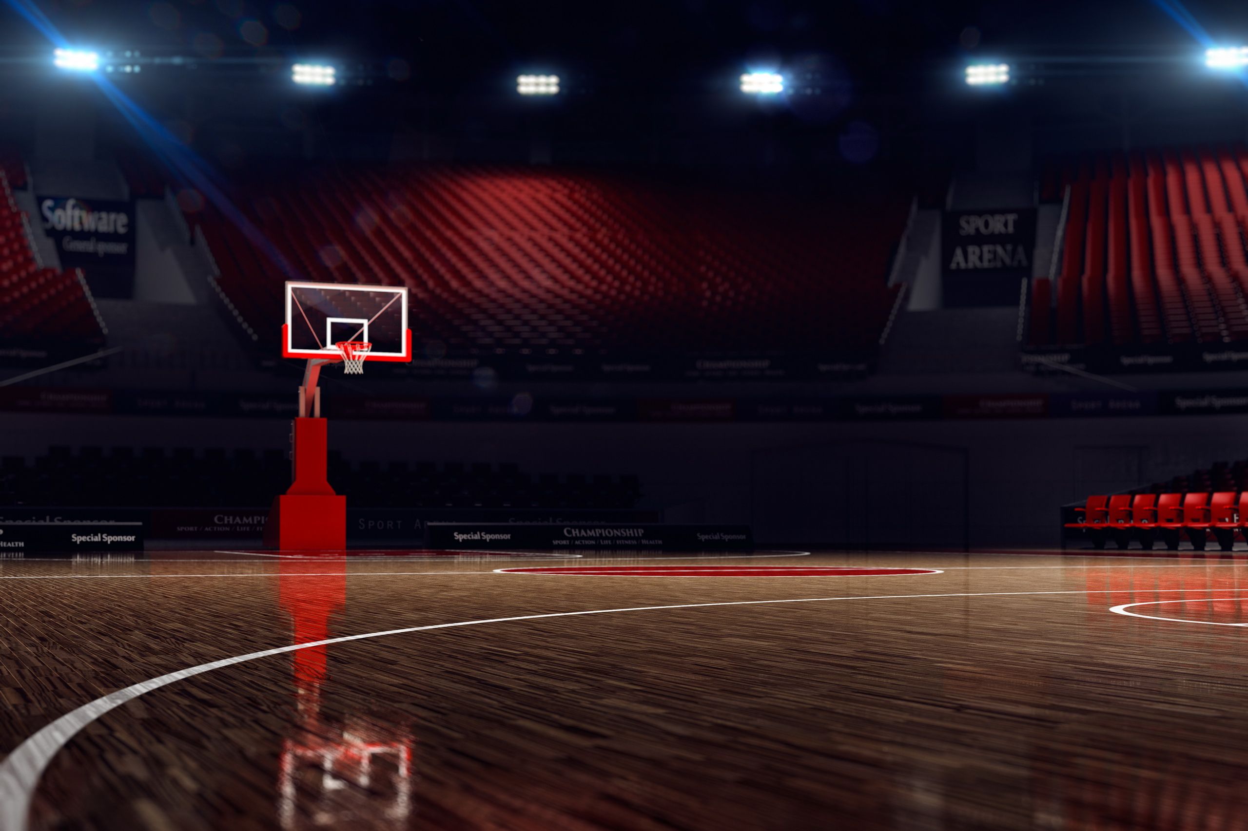 HD basketball court wallpapers | Peakpx