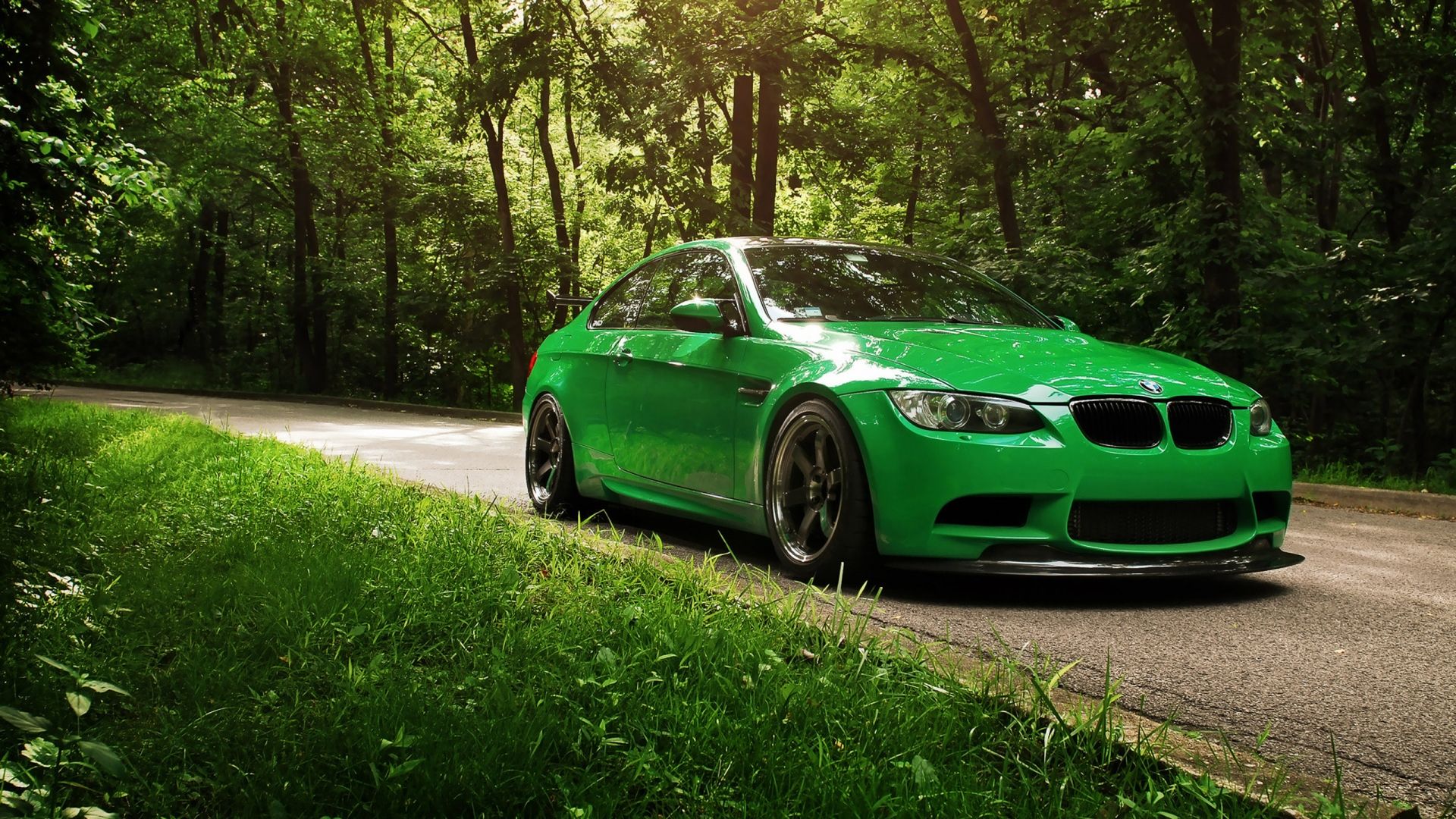 Go Green BMW 1080p HD Wallpaper Nature. Bmw, Sports car wallpaper, Car wallpaper