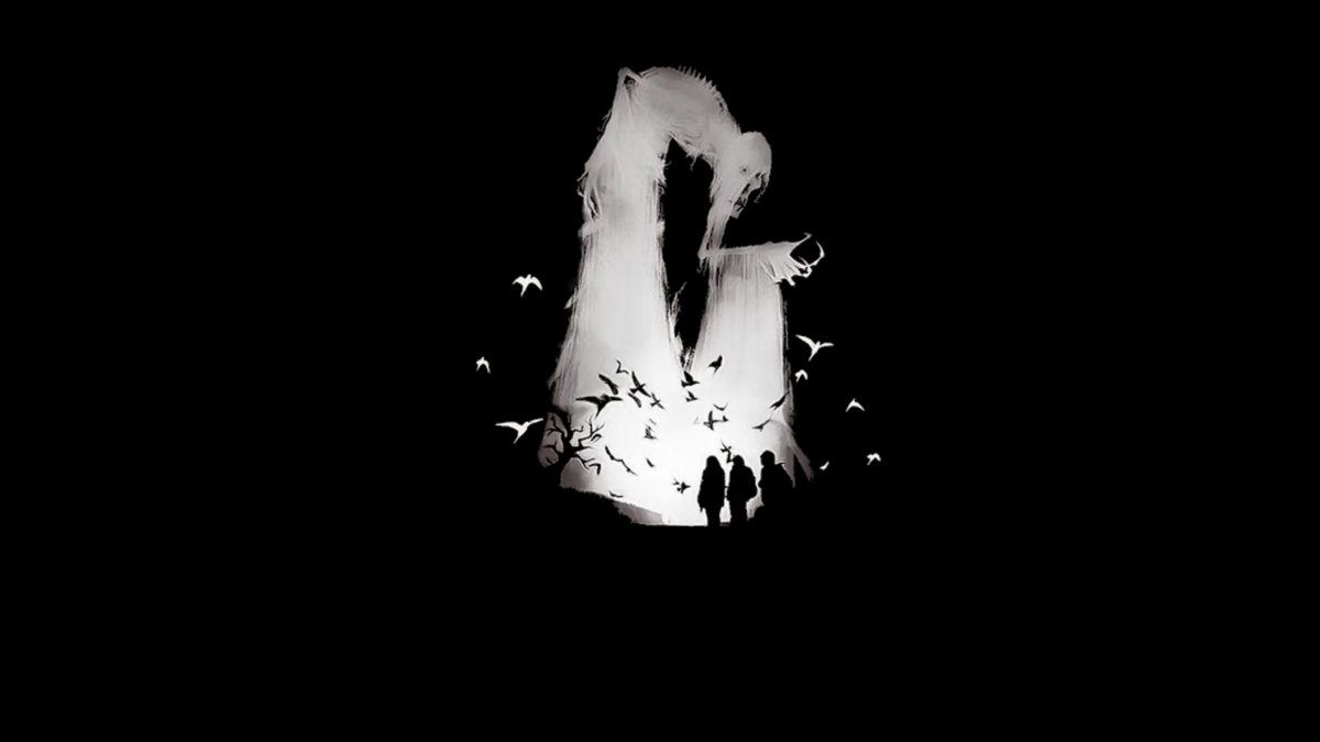 Harry Potter Black and White Wallpaper