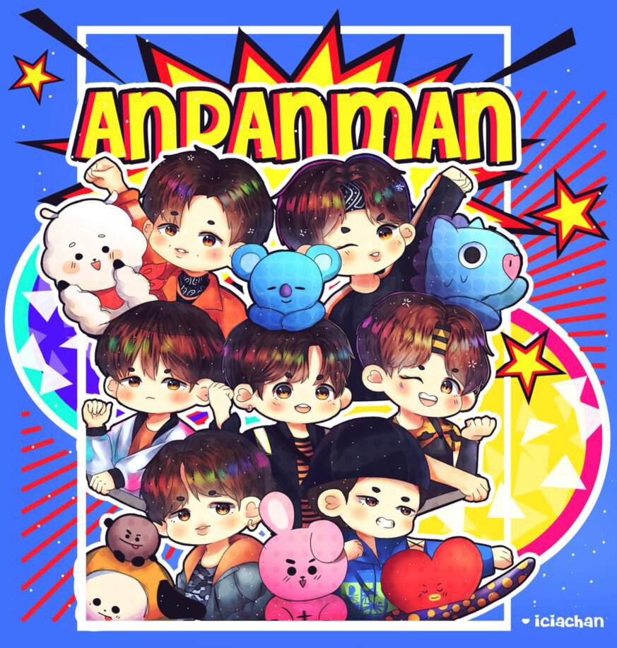 ANPANMAN FANART BTS. Artistic Support Amino