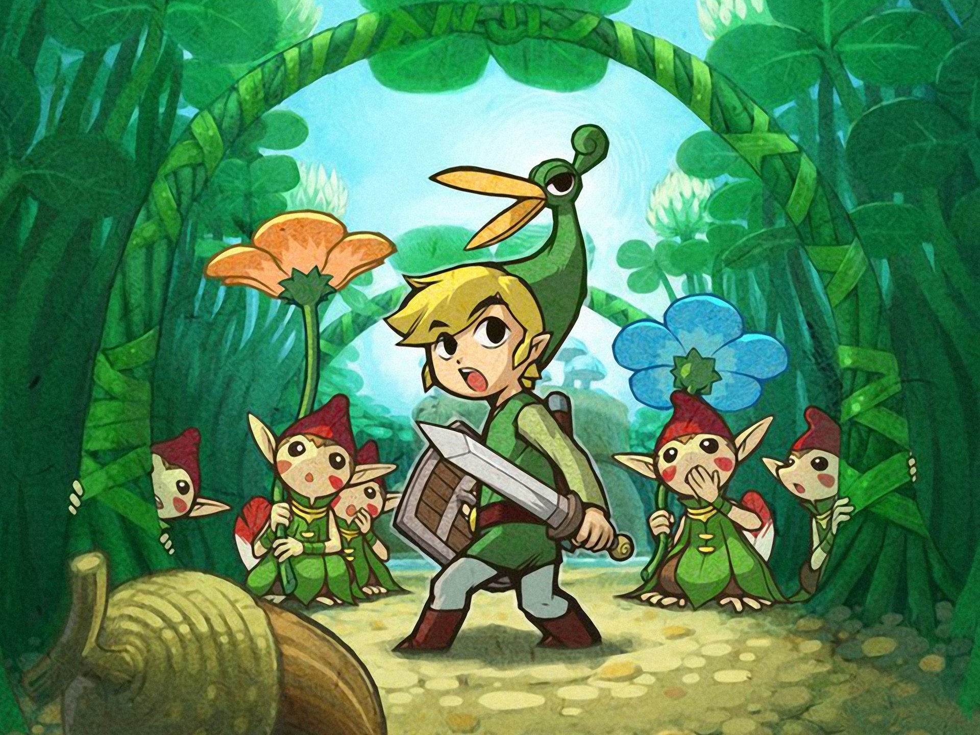 The Legend Of Zelda: The Minish Cap HD Wallpaper and Background Image