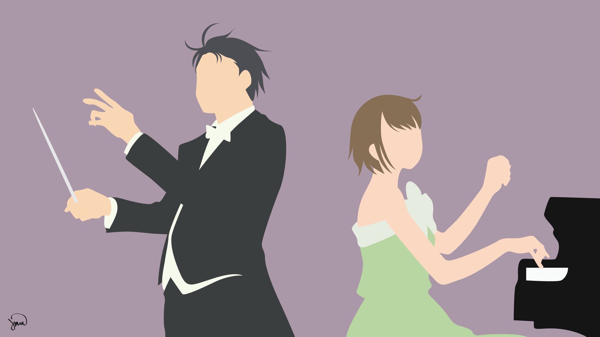 Nodame Cantabile, Noda Megumi, Chiaki Shinichi Wallpaper HD / Desktop and Mobile Background