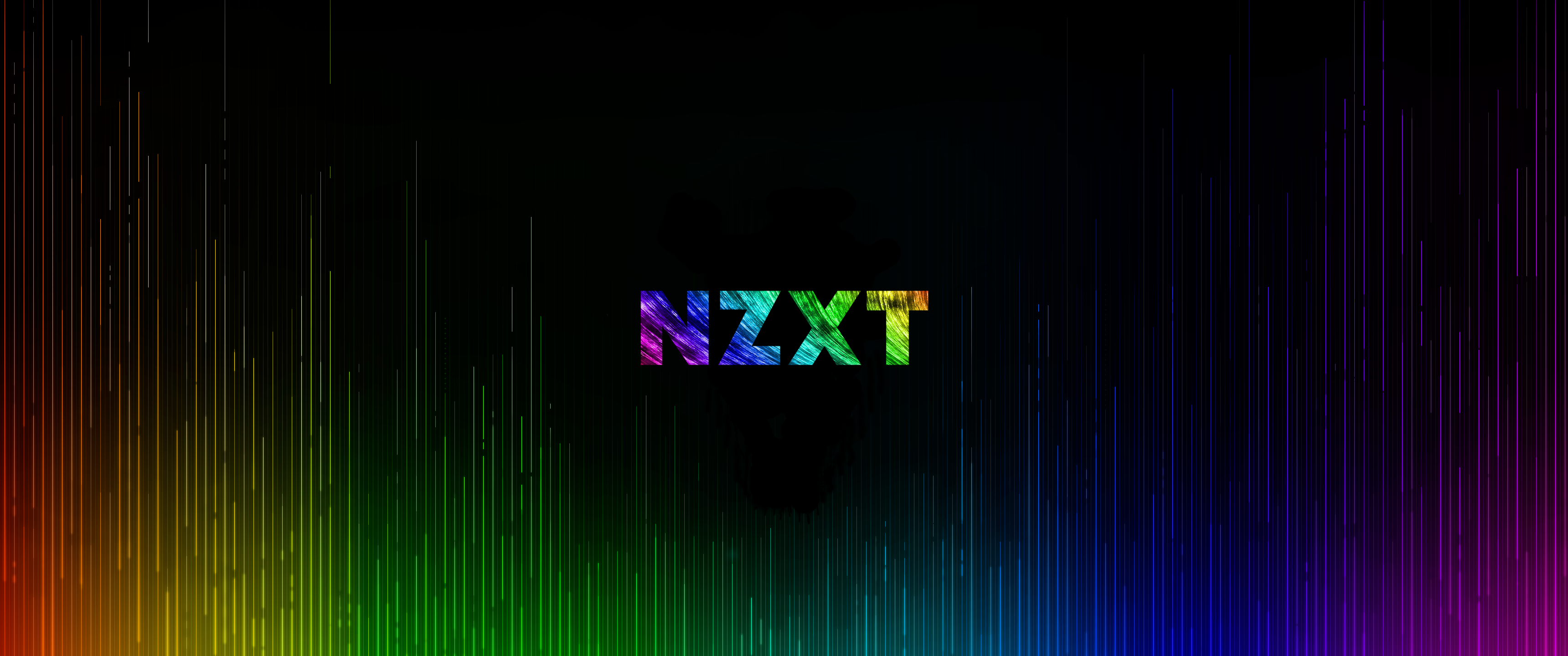 NZXT Rainbow Wallpaper [3440x1440]