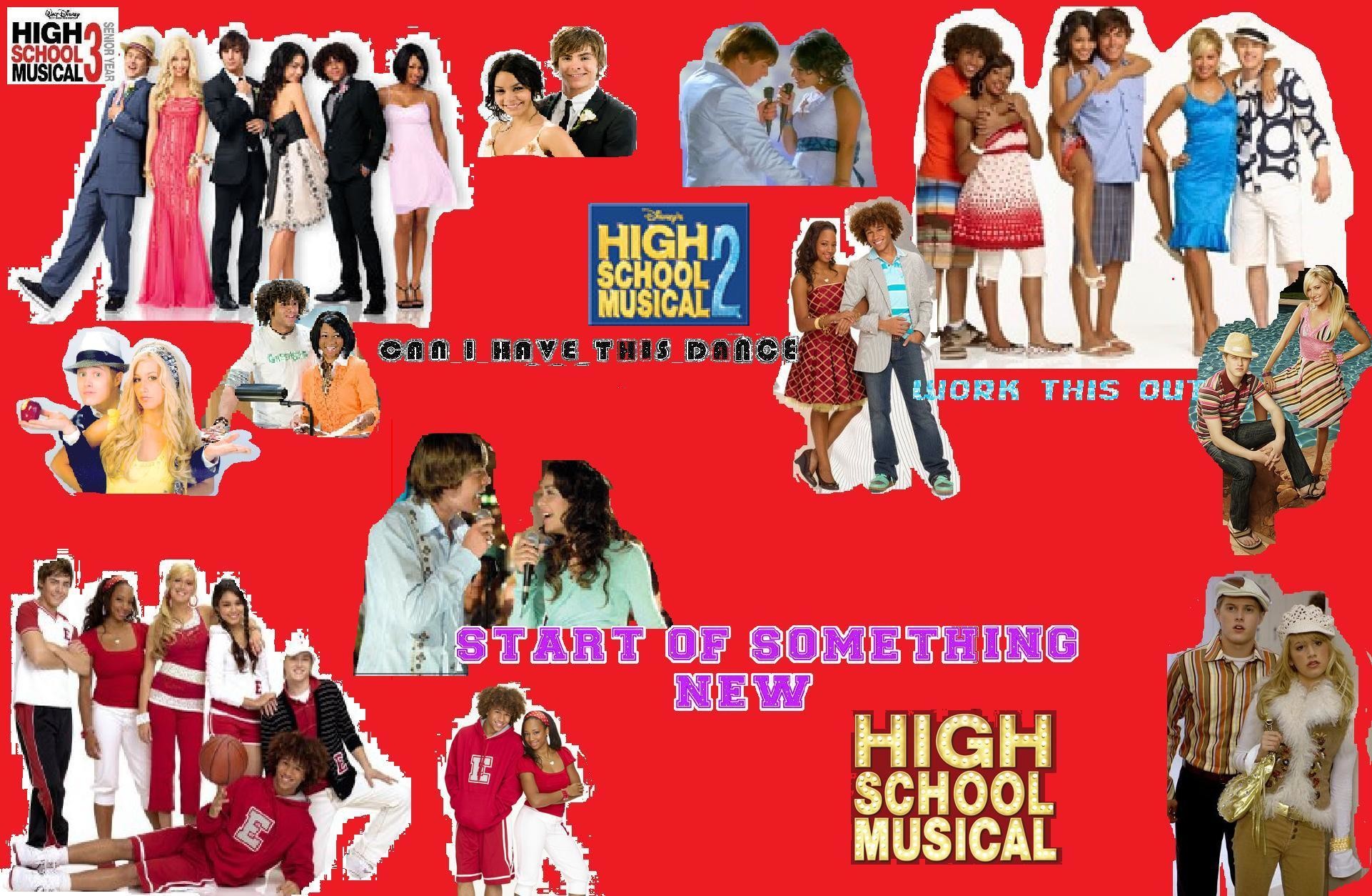 High School Musical 2 And 3 Image Hsm Wallpaper School Musical