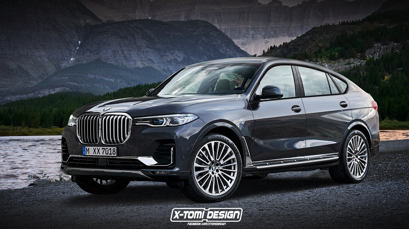 BMW X8 Rendered Once Again, Just as an Imagination Exercise. Bmw x7, Bmw, New bmw