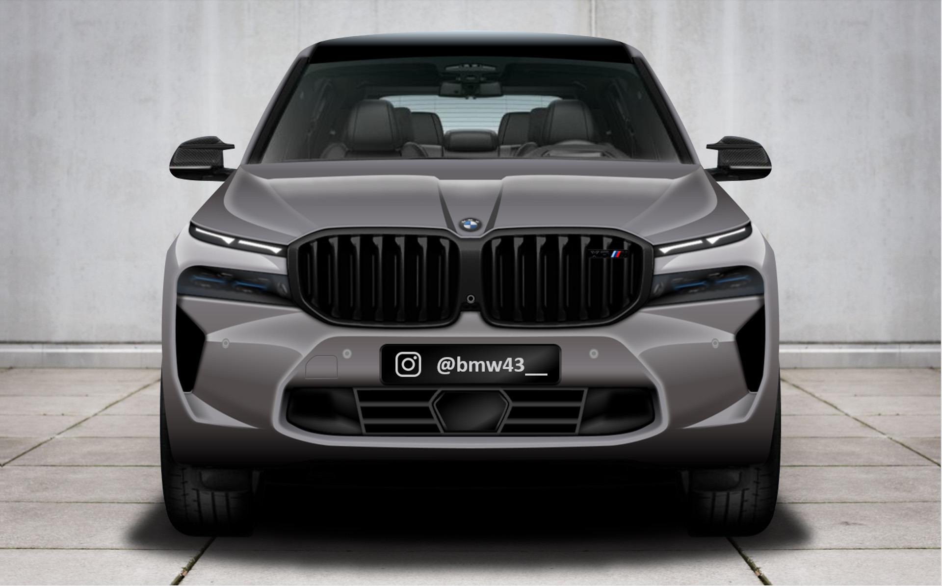 BMW X8M Prototype with Stacked Tailpipes spotted