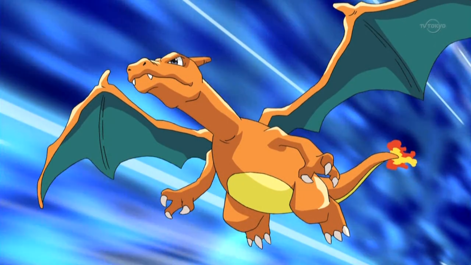 Ash's Charizard. Pokémon