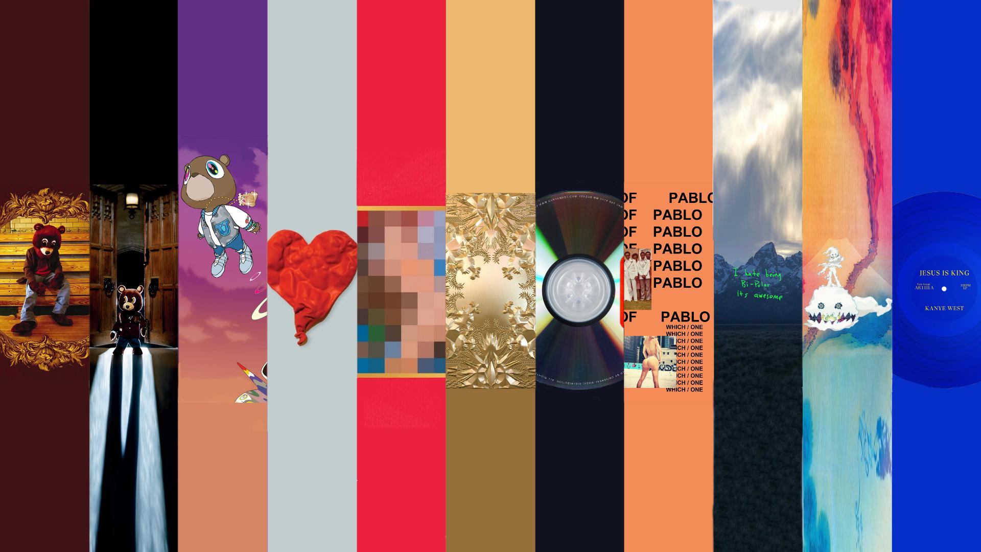 all kanye west album covers