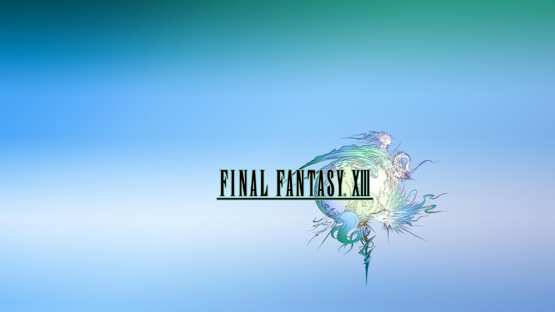 Final Fantasy Logo HD wallpaper