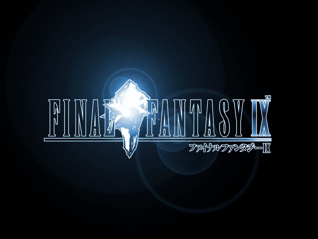 Final Fantasy Ix Logo Wallpaper