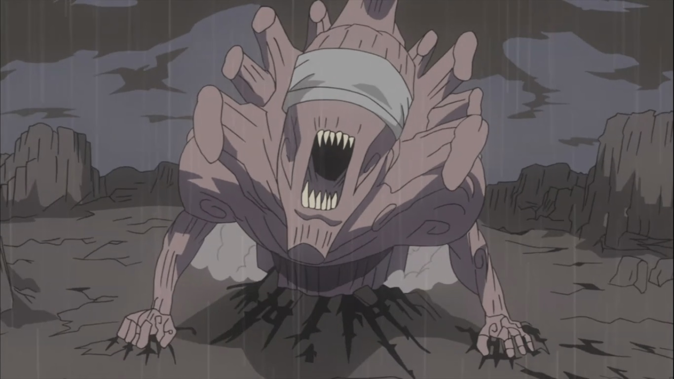 Nagato summons Gedo Statue. Daily Anime Art