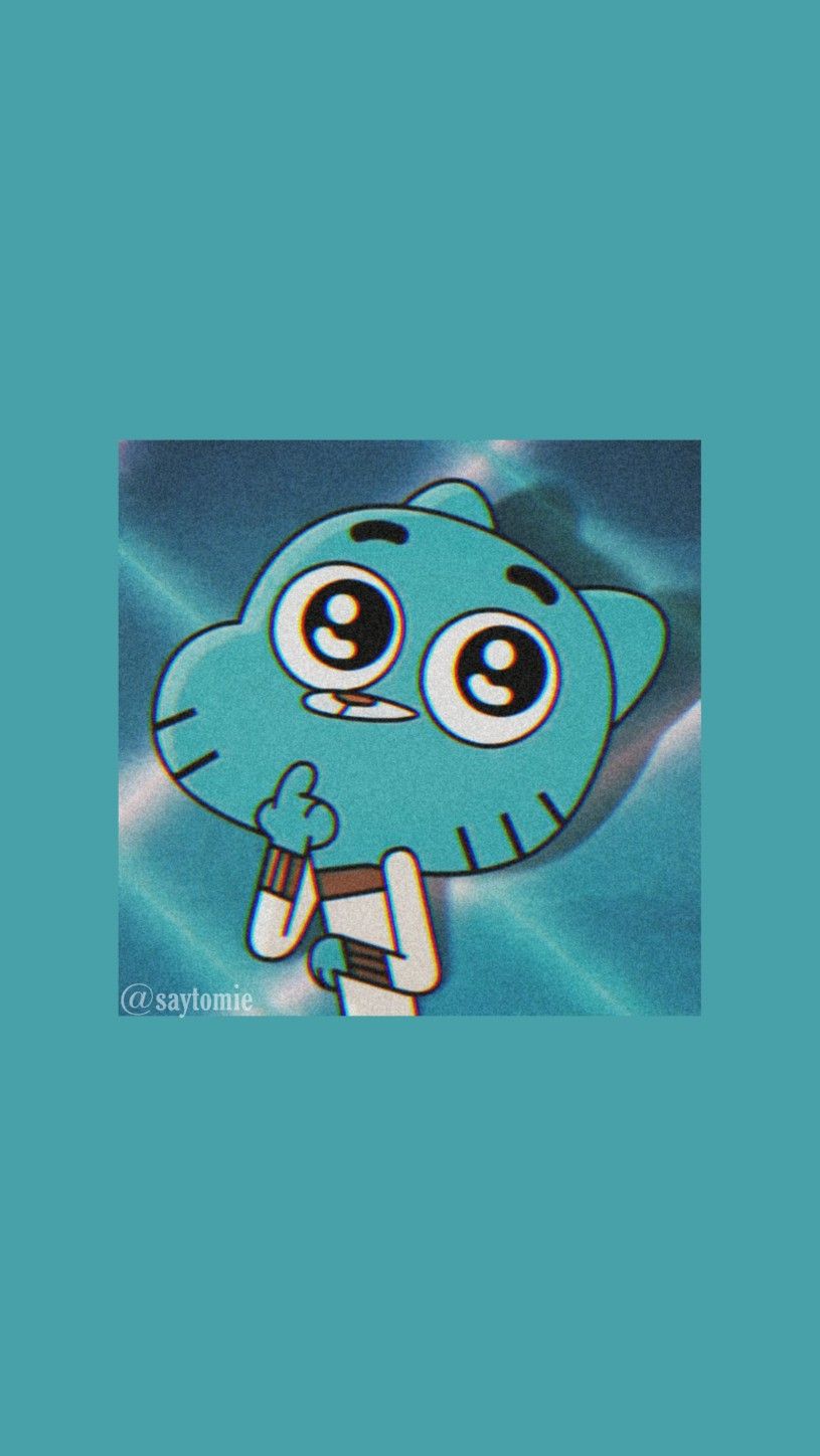 Gumball Wallpaper. Cartoon wallpaper iphone, Vintage cartoon, Cute cartoon wallpaper