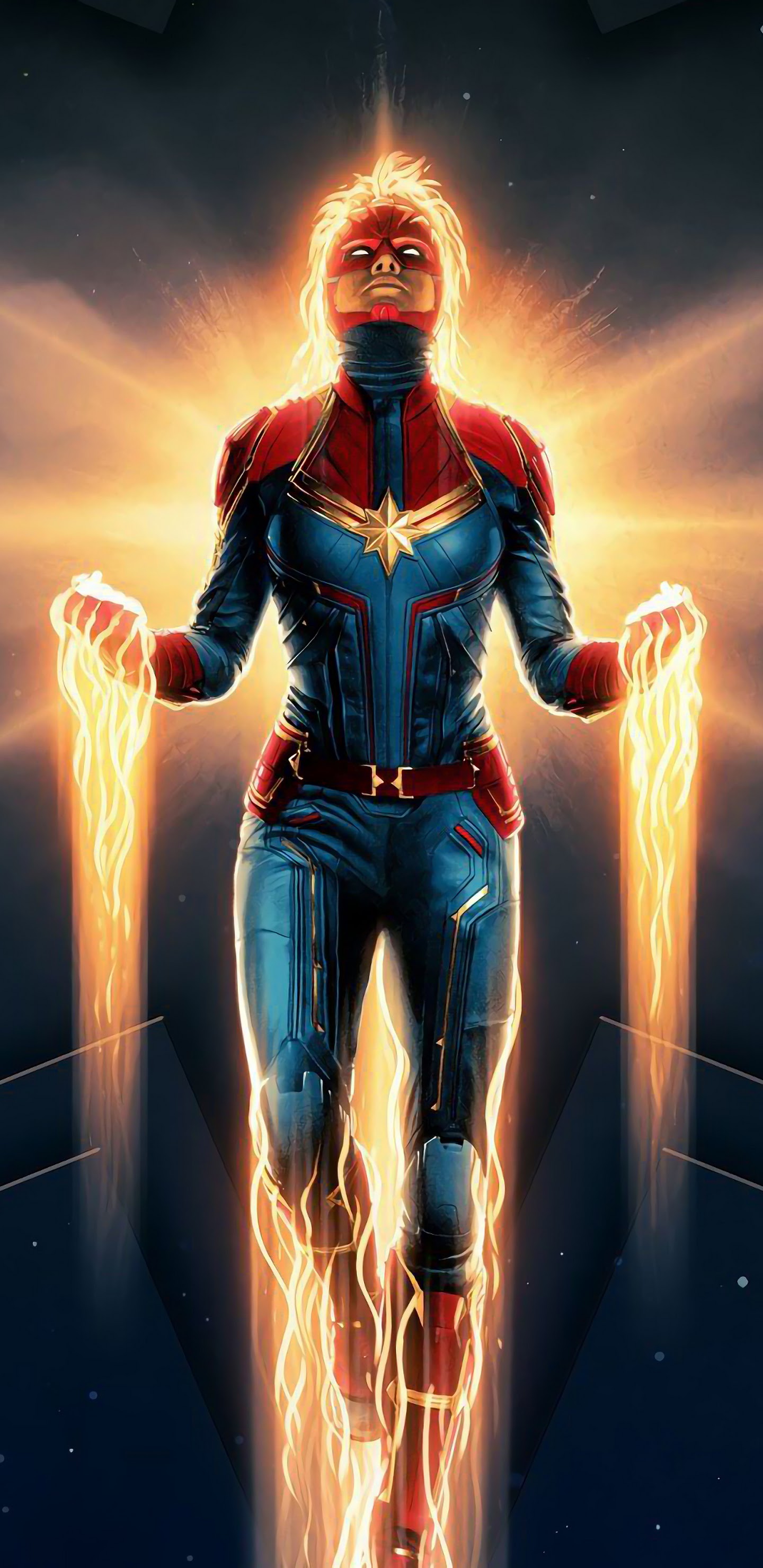 Captain Marvel Movie 4K Wallpaper