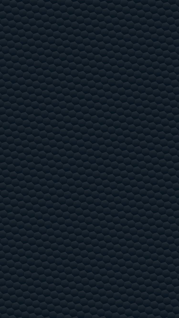 Honeycomb Dark Blue Poly Pattern iPhone 8 Wallpaper Free Download