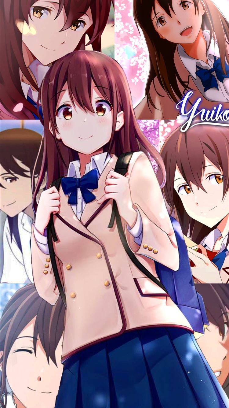 Sakura Yamauchi by Yui Yuiko Kimi no Suizou iPhone Wallpaper Free Download